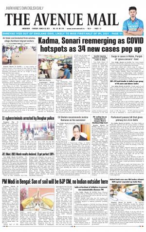 The Avenue Mail, March 25th, 2021