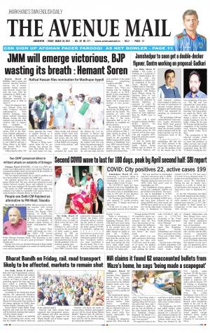 The Avenue Mail, March 26th, 2021