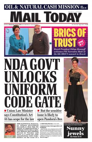 Mail Today, July 16, 2014