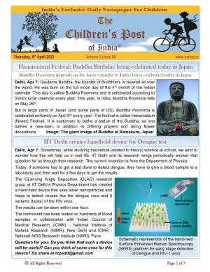 The Children's Post, 8th April 2021