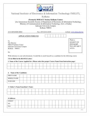 NIELIT Notified Admission to Diploma in Multimedia & Animation Technology Course - July 2014 (1)