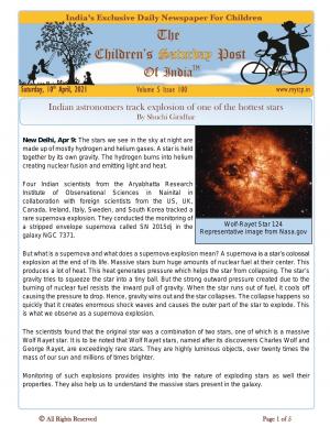 The Children's Post, 10th April 2021