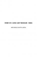 Story Of A Lone Lady Traveler In India
