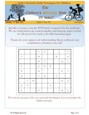 The Children's Post, 17th April 2021