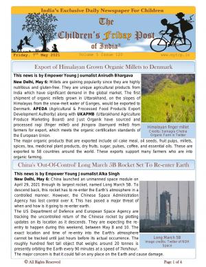 The Children's Post, 7th May 2021