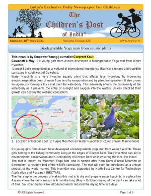 The Children's Post, 10th May 2021