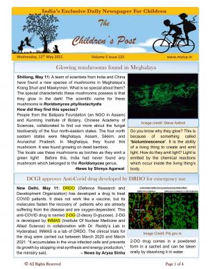 The Children's Post, 12th May 2021