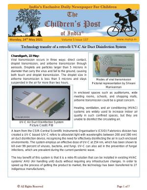 The Children's Post, 24th May 2021