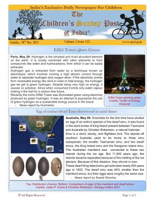 The Children's Post, 30 May 2021