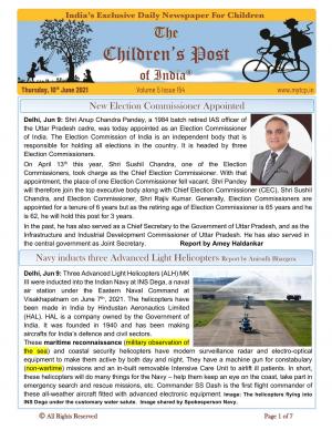 The Children's Post, 10th June 2021