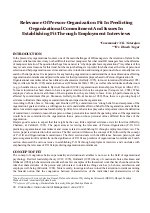 Prabandhan: Indian Journal of Management