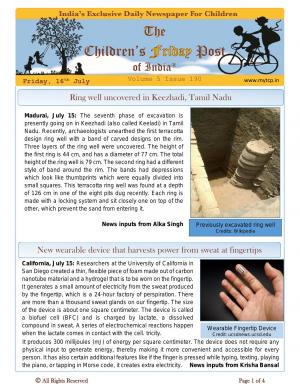 The Children's Post, 16th July 2021