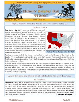 The Children's Post, 17th July 2021.docx