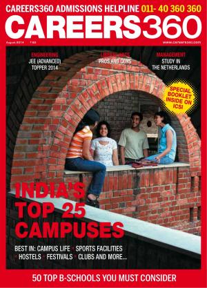 Careers360 August 2014 English
