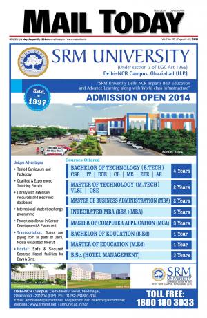 Mail Today, August 15, 2014