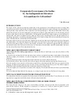 Prabandhan: Indian Journal of Management