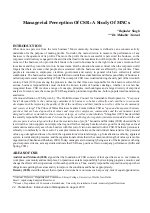 Prabandhan: Indian Journal of Management