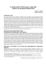 Prabandhan: Indian Journal of Management