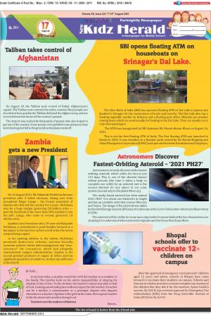 September 1st Issue, 2021