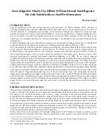 Prabandhan: Indian Journal of Management