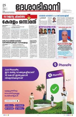 Kollam, 25th September 2021