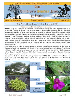 The Children's Post, 24th September, 2021