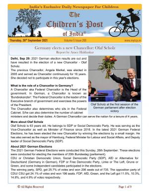 The Children's Post, 30th September 2021