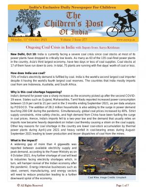 The Children's Post, 11th October 2021