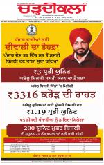 Charhdikala Newspaper (Punjab) 