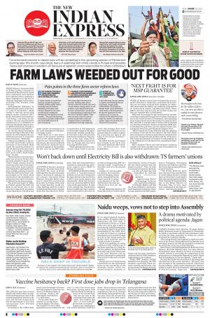 The New Indian Express-Warangal