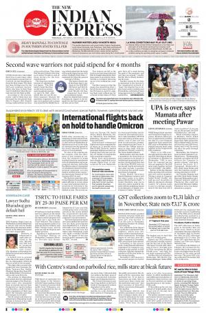 The New Indian Express-Warangal