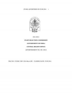 SSC, Central Region Notified Recruitment for 48 Various Posts 2014