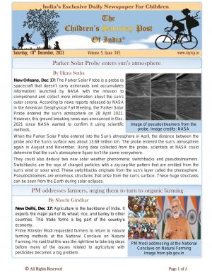 The Children's Post, 18th December 2021