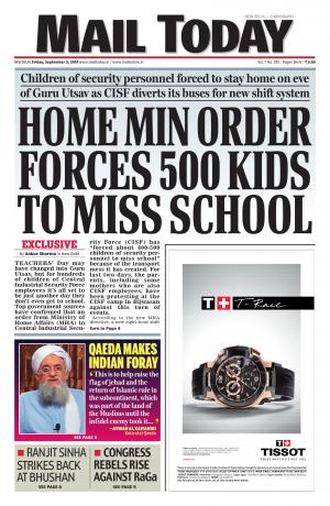 Mail Today, September 05, 2014