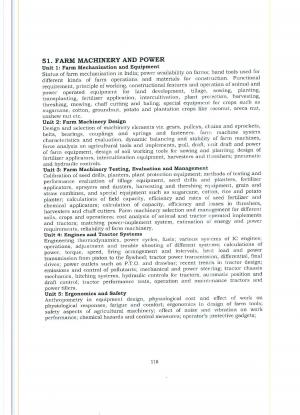 Combined ASRB NET 2014 (II) / ARS 2014 Preliminary Examination: Syllabus 41 to 50