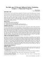 Indian Journal of Marketing