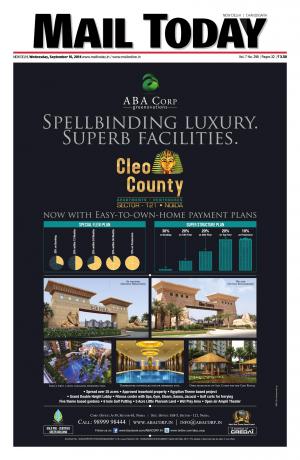 Mail Today, September 10, 2014