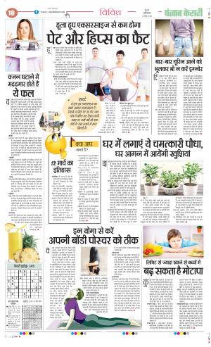 Date 12-03-2022 Punjab Kesari Health
