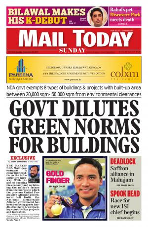 Mail Today September 21, 2014