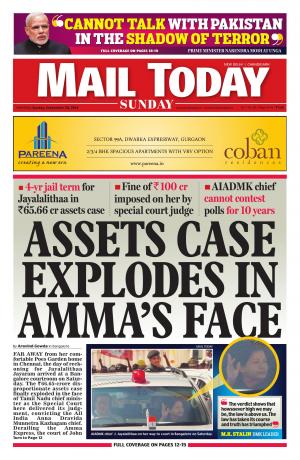 Mail Today, September 28, 2014