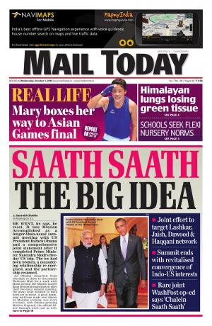 Mail Today, October 01, 2014