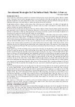 Indian Journal of Finance