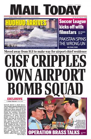 Mail Today,  October 13,  2014