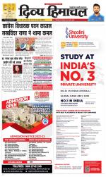 Divya Himachal Shimla