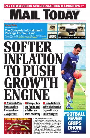 Mail Today, October 15, 2014