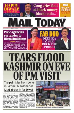 Mail Today, October 23, 2014