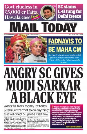 Mail Today, October 29, 2014