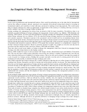 IJF-Dec08-Article1-An Empirical Study on Forex Risk Management Strategies