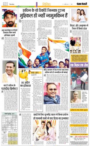 25-04-2023 PUNJAB KESARI Youth Today 