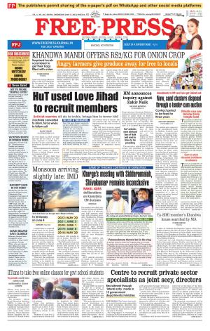 Free Press - Bhopal Epaper Edition